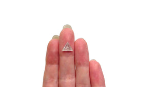 1.23ct 8.49x9.22x2.74mm Triangle Rosecut 25807-31