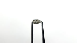 0.34ct 6.93x3.44x2.32mm Fancy Grey Pear Brilliant 19923-54
