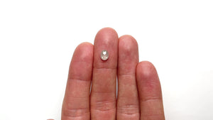 1.01ct 6.82x5.38x2.97mm Oval Double Cut 24512-11
