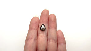 3.36ct 11.50x9.39x3.69mm Pear Rosecut 26785-02