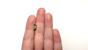 1.10ct 9.42x4.42x2.71mm Cut Corner Rectangle Step Cut Sapphire 27329-01