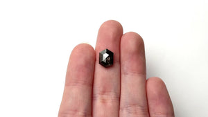 3.66ct 11.22x8.30x4.44mm Hexagon Step Cut 27229-23