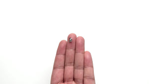 0.73ct 7.30x5.24x2.58mm Crescent Moon Rosecut 25460-05