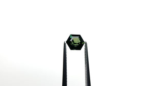 1.12ct 6.55x5.47x4.09mm Hexagon Step Cut Sapphire 26343-02