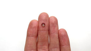 0.56ct 5.74x5.62x2.25mm Round Rosecut Sapphire 22316-02