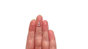 0.68ct 8.20x4.60x2.95mm Crescent Moon Rosecut 🇨🇦 26906-01