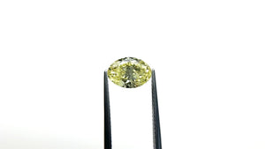 2.17ct 10.38x7.35x4.34mm VS1 Light Yellow Oval Brilliant 🇨🇦 27984-01