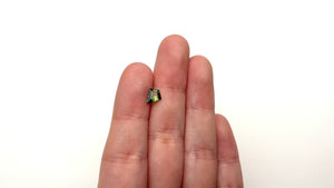 0.85ct 8.47x7.22x2.84mm Kite Step Cut Sapphire 27363-19