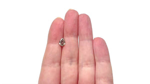 1.25ct 8.64x5.72x3.45mm Geo Pear Step Cut 🇨🇦 27023-01