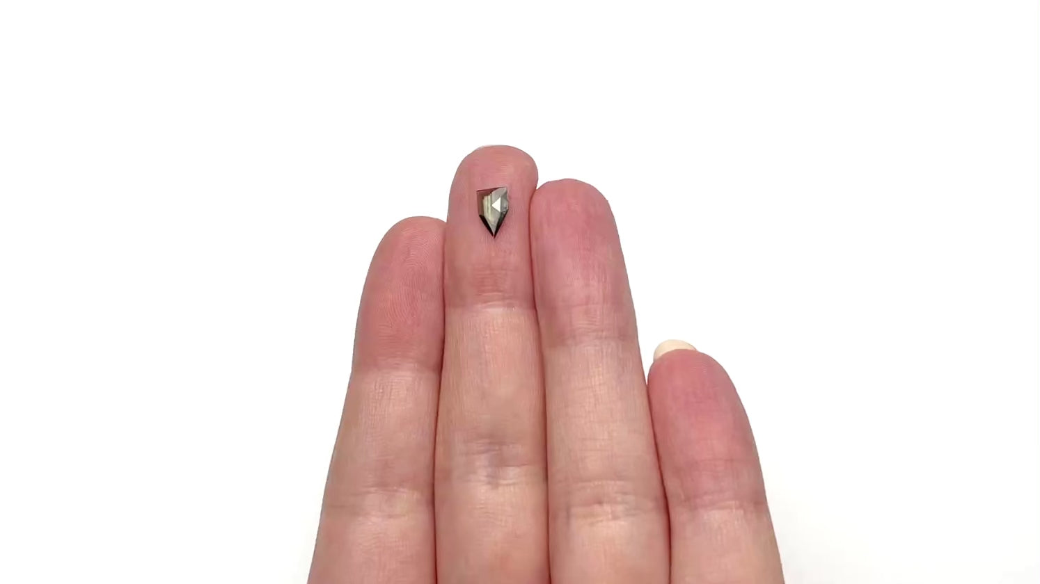 0.50ct 8.25x4.75x1.18mm Shield Rosecut Sapphire 22436-10