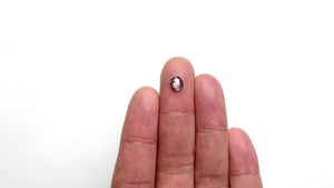 0.85ct 6.70x5.82x2.33mm Oval Rosecut 23450-03