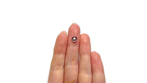 0.89ct 6.06x6.06x2.96mm Round Rosecut 🇨🇦 27289-01
