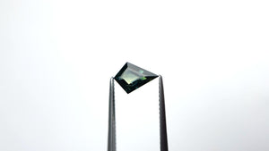 1.35ct 10.00x6.92x3.65mm Kite Step Cut Sapphire 23488-01