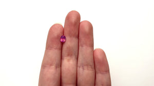 1.17ct 6.72x4.92x4.13mm Oval Brilliant Sapphire 27481-01