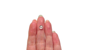 1.40ct 7.02x6.05x4.01mm Hexagon Rosecut 25457-31