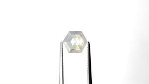 2.02ct 9.28x7.89x3.66mm Hexagon Rosecut 27536-30