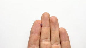 0.29ct 5.70x3.27x2.29mm GIA I1 Fancy Intense Purplish Pink Marquise Brilliant 24148-01