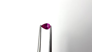 0.38ct 5.78x3.79x2.42mm Pear Brilliant Sapphire 27955-25