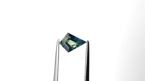 0.88ct 8.23x5.55x3.22mm Kite Step Cut Sapphire 27336-25