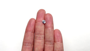 1.00ct 6.11x6.10x3.84mm Round Brilliant Sapphire 23784-04