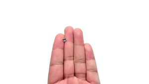 0.91ct 5.07x5.03x4.12mm Cut Corner Square Step Cut Sapphire 23903-16