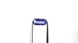 1.51ct 8.36x4.13x3.67mm Cut Corner Rectangle Step Cut Sapphire 28259-01