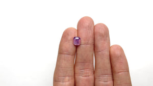 2.05ct 7.92x6.32x4.23mm Cushion Brilliant Sapphire 23617-01