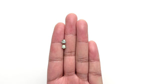 1.44cttw 5.16x5.25x3.40mm 5.27x5.23x3.66mm Trillion Brilliant Sapphire Matching Pair 23675-12