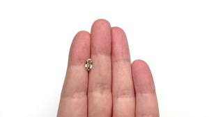 1.02ct 8.44x4.91x2.96mm VS2 C3 Geo Oval Step Cut 🇿🇦 27375-29