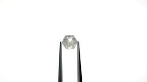 1.02ct 6.64x5.78x3.50mm Hexagon Rosecut 25457-27