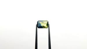 1.21ct 7.39x5.31x2.92mm Cut Corner Rectangle Brilliant Sapphire 23805-02