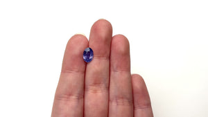 2.09ct 10.08x6.81x4.05mm Geo Moval Brilliant Sapphire 27447-01