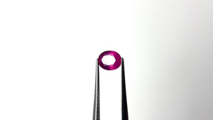0.88ct 6.71x5.27x3.07mm Oval Brilliant Ruby 27956-25