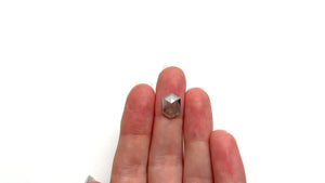 2.31ct 11.33x8.11x2.67mm Hexagon Rosecut 24505-03