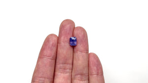 3.03ct 8.30x6.39x5.46mm Cut Corner Rectangle Brilliant Sapphire 23592-01