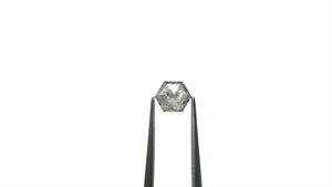1.23ct 6.87x5.82x3.48mm Hexagon Rosecut 🇨🇦 28090-01