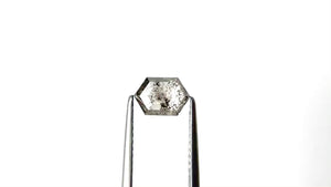 0.97ct 7.45x5.05x2.81mm Hexagon Rosecut 27537-33