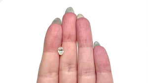 0.80ct 7.37x5.12x3.29mm SI1 M-N Oval Brilliant 28314-01
