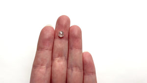 1.05ct 6.90x5.41x3.03mm Hexagon Rosecut 27536-23