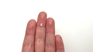 0.41ct 5.10x5.07x1.81mm VS2 I Hexagon Rosecut 🇨🇦 19386-32