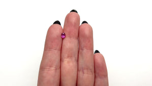 0.44ct 5.04x3.97x2.72mm Oval Brilliant Sapphire 27956-20