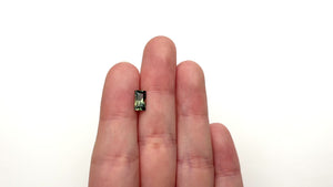 1.55ct 8.51x4.87x3.87mm Rectangle Step Cut Sapphire 27323-02