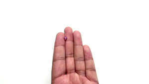 0.67ct 5.24x5.24x3.45mm Round Brilliant Sapphire 27956-10