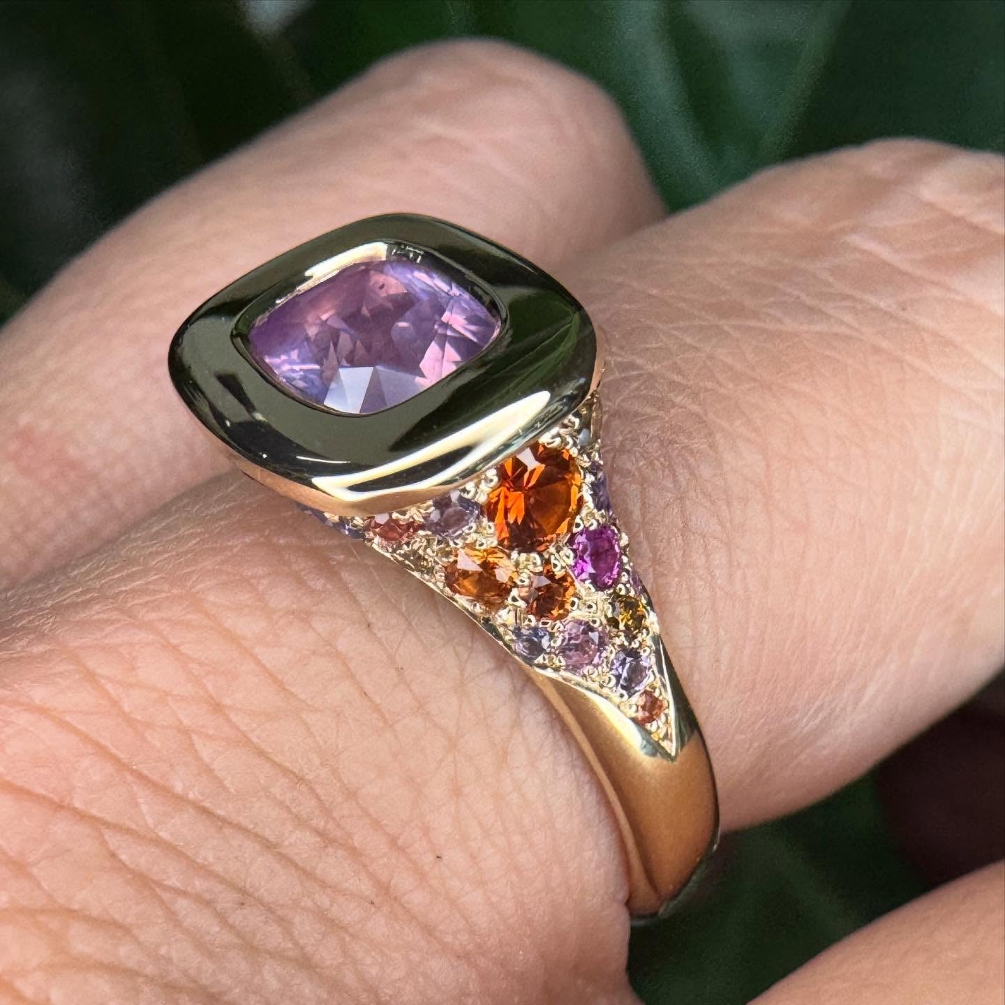 1.74ct Cushion Brilliant Sapphire <br><b> Rokosz x Misfit x Everywhere Taos </b>| Sapphire Ring Collab