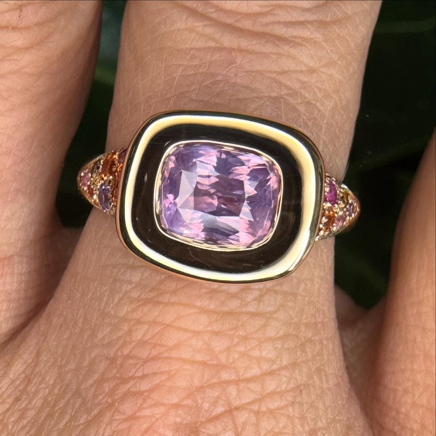 1.74ct Cushion Brilliant Sapphire <br><b> Rokosz x Misfit x Everywhere Taos </b>| Sapphire Ring Collab