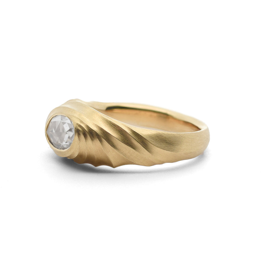 McCaul | Arris Ring <br> 0.71ct Oval Rosecut