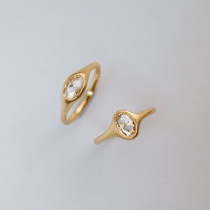 We Are Arrow | 0.32ct North/South Rosecut Diamond Signet