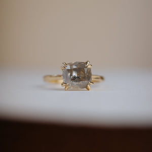We Are Arrow | 2.34ct Trapiche Old Mine Cut Diamond Solitaire