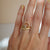 We Are Arrow | Luz Ring <br> 0.30ct Champagne Round Brilliant