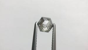 0.71ct 6.02x5.31x2.61mm Hexagon Rosecut 18191-05